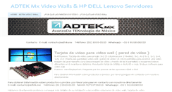 Desktop Screenshot of adtek.mx